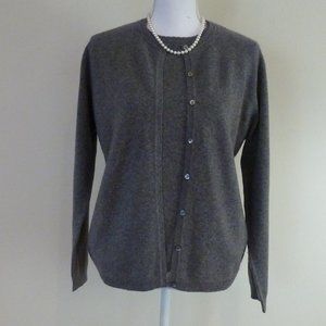 Cashmere Sweater Set EUC Gray